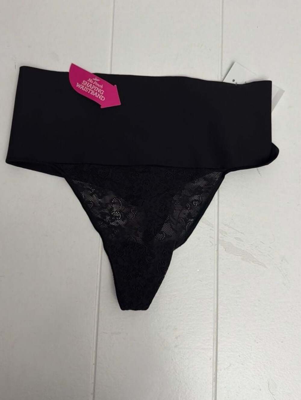 Maidenform Tame Your Tummy Shaping Lace Thong